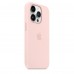 Apple iPhone 14 Pro Silicone Case з MagSafe - Chalk Pink (MPTH3)