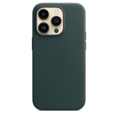 Apple iPhone 14 Pro Leather Case with MagSafe - Forest Green (MPPH3)