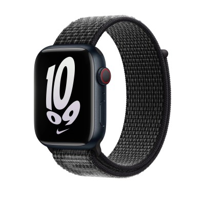 Apple Black/Summit White Nike Sport Loop для Apple Watch 38/40/41mm (MPHW3)