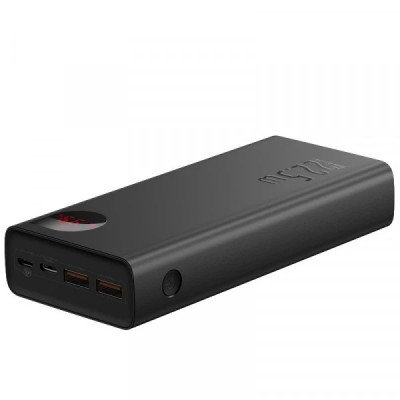 Внешний аккумулятор Baseus Adaman Metal Digital Display 30000mAh 22.5W Black (PPIMDA-C0A)
