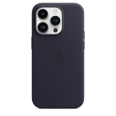 Apple iPhone 14 Pro Leather Case with MagSafe - Ink (MPPJ3)