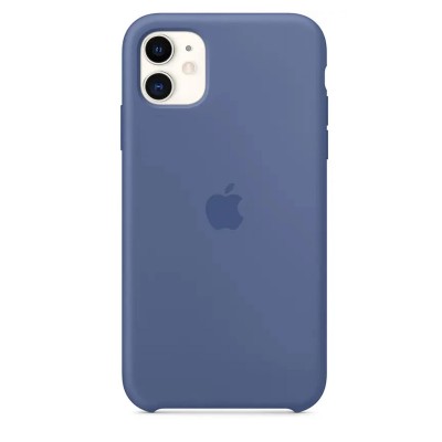 Apple iPhone 11 Silicone Case - Linen Blue (MY1A2)