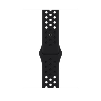 Apple Watch Nike Series 8 GPS 45mm Midnight Aluminum Case with Black/Black Nike Sport Band - Regular (MPH43)