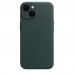 Apple iPhone 14 Leather Case with MagSafe - Forest Green (MPP53)