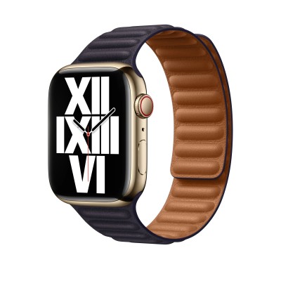 Apple Ink Leather Link S/M для Apple Watch 42/44/45/49mm (MP873)