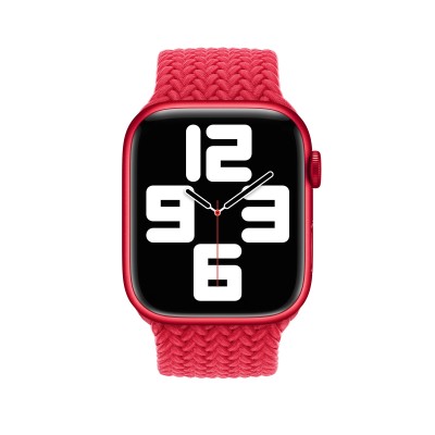 Apple (PRODUCT)RED Braided Solo Loop - Size 3 для Apple Watch 38/40/41mm (MP9H3)