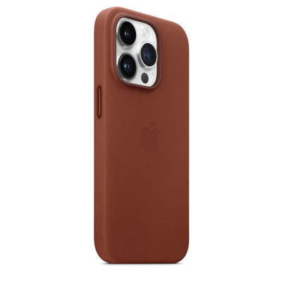 Apple iPhone 14 Pro Leather Case with MagSafe - Umber (MPPK3)