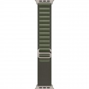 Apple Alpine Loop Band Large для Apple Watch 49mm - Green (MQE43)