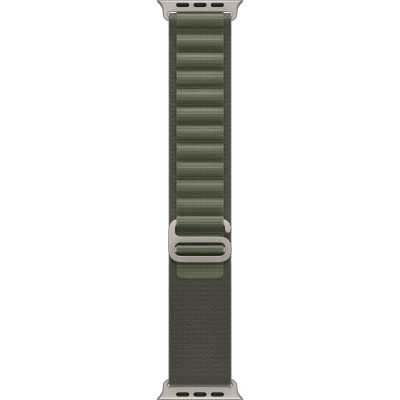 Apple Alpine Loop Band Small для Apple Watch 49mm - Green (MQE23)