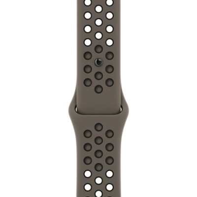 Apple Olive Grey/Black Nike Sport Band S/M для Apple Watch 38/40/41mm (MPGU3)