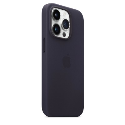 Apple iPhone 14 Pro Leather Case with MagSafe - Ink (MPPJ3)