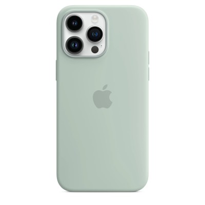 Apple iPhone 14 Pro Silicone Case with MagSafe - Succulent (MPTL3)
