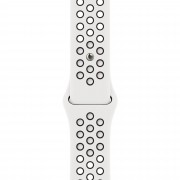 Apple Summit White/Black Nike Sport Band M/L для Apple Watch 42/44/45/49mm (MPH33)