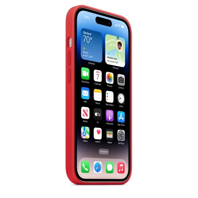 Apple iPhone 14 Pro Silicone Case з MagSafe - (Product)RED (MPTG3)