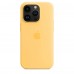 Apple iPhone 14 Pro Silicone Case with MagSafe - Sunglow (MPTM3)
