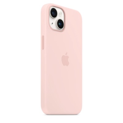 Apple iPhone 14 Silicone Case with MagSafe - Chalk Pink (MPRX3)