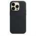 Apple iPhone 14 Pro Leather Case with MagSafe - Midnight (MPPG3)