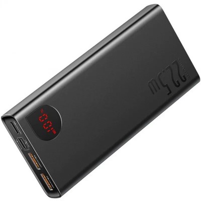 Внешний аккумулятор Baseus Adaman Metal Digital Display 30000mAh 22.5W Black (PPIMDA-C0A)
