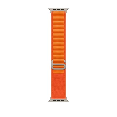 Apple Watch Ultra GPS + Cellular 49mm Titanium Case з Orange Alpine Loop - Small (MNHA3, MNHH3)
