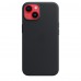 Apple iPhone 14 Leather Case with MagSafe - Midnight (MPP43)