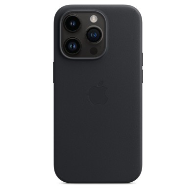 Apple iPhone 14 Pro Leather Case with MagSafe - Midnight (MPPG3)
