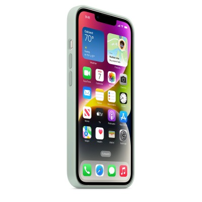 Apple iPhone 14 Silicone Case with MagSafe - Succulent (MPT13)