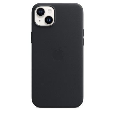 Apple iPhone 14 Plus Leather Case with MagSafe - Midnight (MPP93)