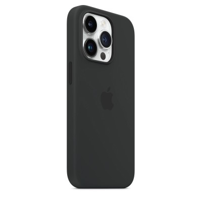 Apple iPhone 14 Pro Silicone Case with MagSafe - Midnight (MPTE3)