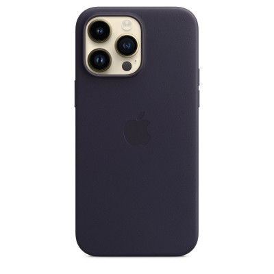 Apple iPhone 14 Pro Max Leather Case with MagSafe - Ink (MPPP3)