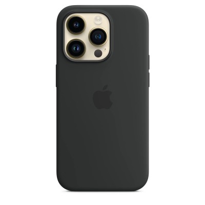 Apple iPhone 14 Pro Silicone Case with MagSafe - Midnight (MPTE3)