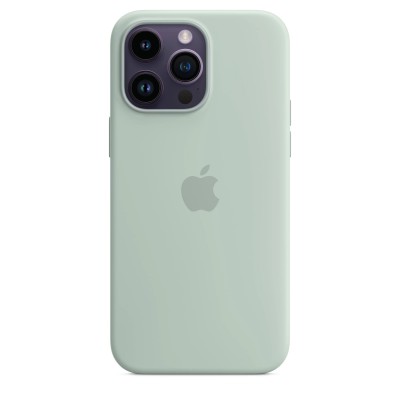 Apple iPhone 14 Pro Silicone Case with MagSafe - Succulent (MPTL3)