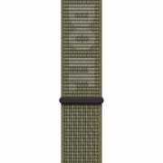 Apple Sequoia/Pure Platinum Nike Sport Loop для Apple Watch 42/44/45/49mm (MPJ23)