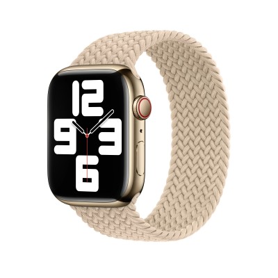 Apple Beige Braided Solo Loop - Size 1 для Apple Watch 38/40/41mm (MP9Q3)