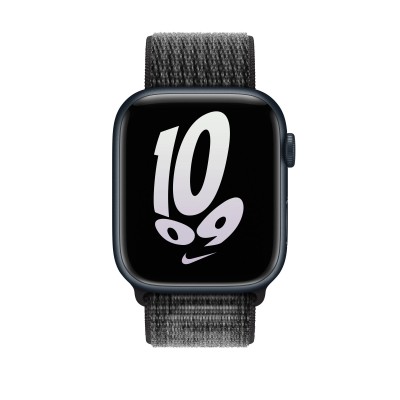 Apple Black/Summit White Nike Sport Loop для Apple Watch 38/40/41mm (MPHW3)