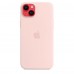 Apple iPhone 14 Plus Silicone Case with MagSafe - Chalk Pink (MPT73)