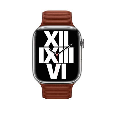 Apple Umber Leather Link M/L для Apple Watch 38/40/41mm (MP823)
