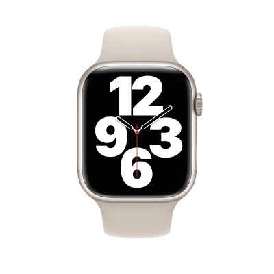 Apple Starlight Sport Band M/L для Apple Watch 42/44/45/49mm (MPLW3)