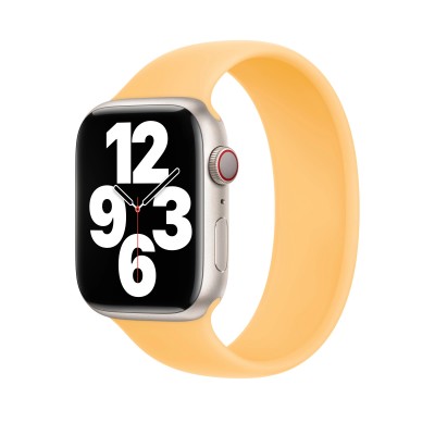 Apple Sunglow Solo Loop - Size 1 для Apple Watch 42/44/45/49mm (MQG83)