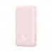 Внешний аккумулятор с беспроводной зарядкой Baseus Magnetic Wireless Power Bank 6000mAh 20W Pink (PPCX020004)