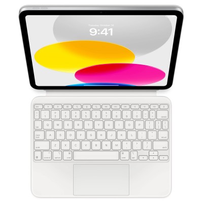 Apple Magic Keyboard Folio for iPad (10th generation) - White (MQDP3), US English
