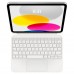Apple Magic Keyboard Folio for iPad (10th generation) - White (MQDP3), US English