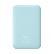 Внешний аккумулятор с беспроводной зарядкой Baseus Magnetic Wireless Power Bank 6000mAh 20W Blue (PPCX020003)