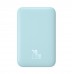Внешний аккумулятор с беспроводной зарядкой Baseus Magnetic Wireless Power Bank 6000mAh 20W Blue (PPCX020003)