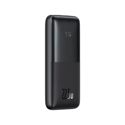 Зовнішній акумулятор Baseus Bipow Pro Digital Display Fast Charge Power Bank 10 000 mAh 22.5W Black (PPBD040001)