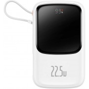 Внешний аккумулятор Baseus Qpow Pro 10000mAh 22.5W White (PPQD020102)