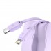 Зовнішній акумулятор Baseus Elf Digital Display Fast Charge 10000mAh 22.5W Purple (PPJL010005)