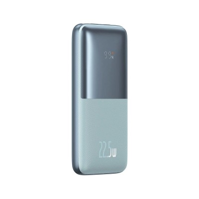 Зовнішній акумулятор Baseus Bipow Pro Digital Display Fast Charge Power Bank 10000mAh 22.5W Blue (PPBD040003)