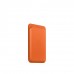 Apple iPhone Leather Wallet with MagSafe - Orange (MPPY3)