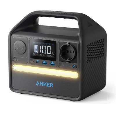Портативная зарядная станция Anker 521 PowerHouse - 256Wh, 200W