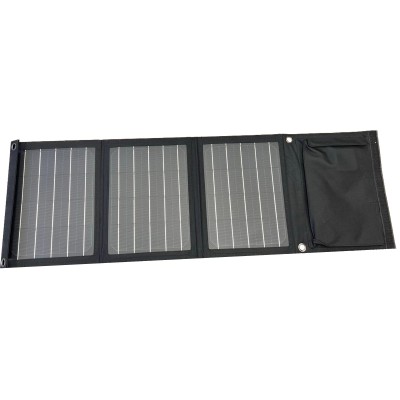 Зарядное устройство на солнечной батарее Choetech 22W Portable Waterproof Solar Charger Panel with Dual USB Ports (SC005)